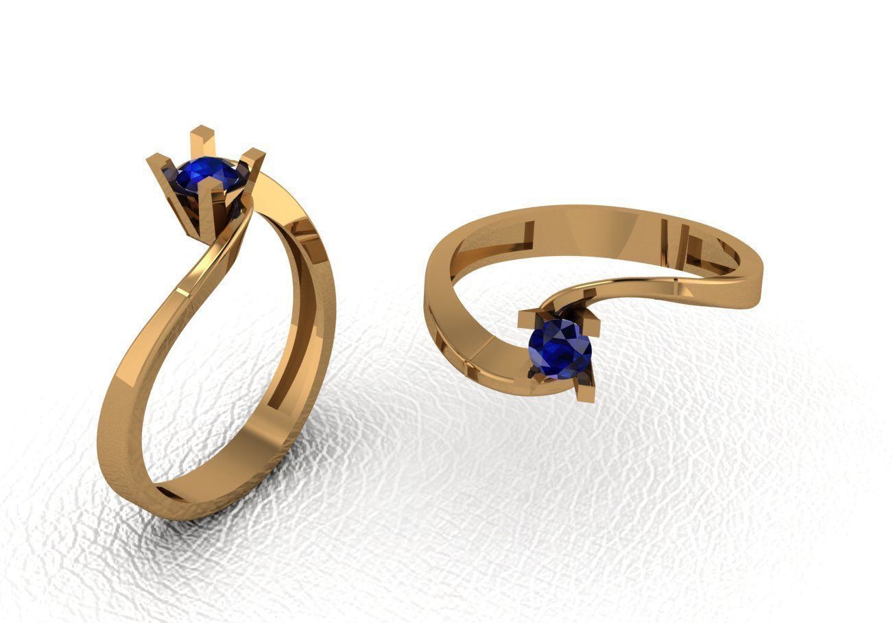 RING B158 3D print model_5