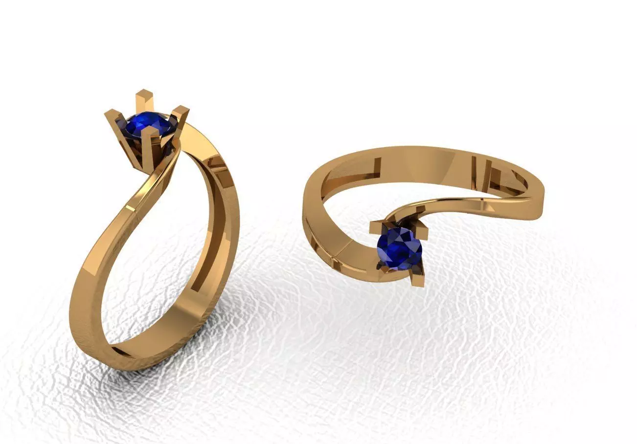 RING B158 3D print model_0