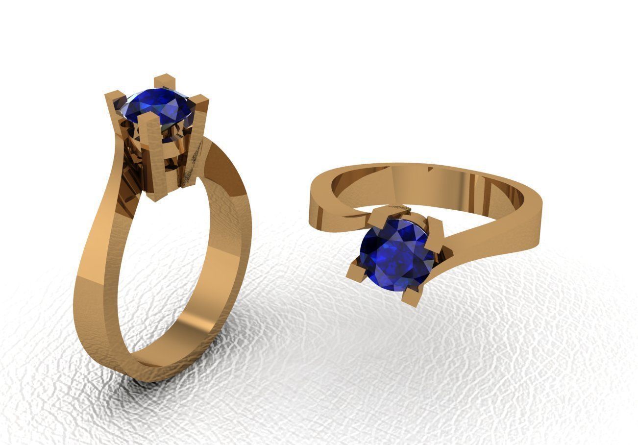 Ring  B55 3D print model_15