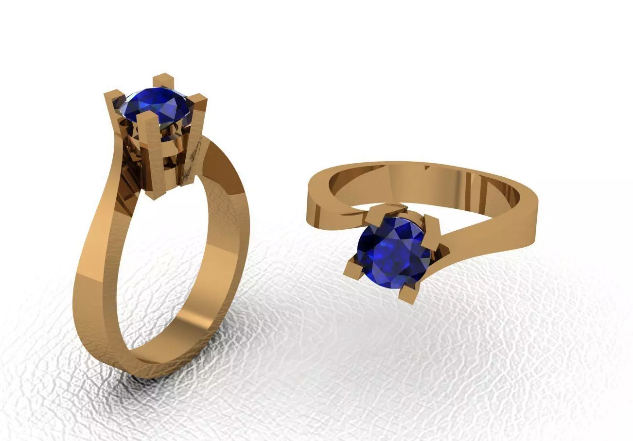 Ring  B55 3D print model_0