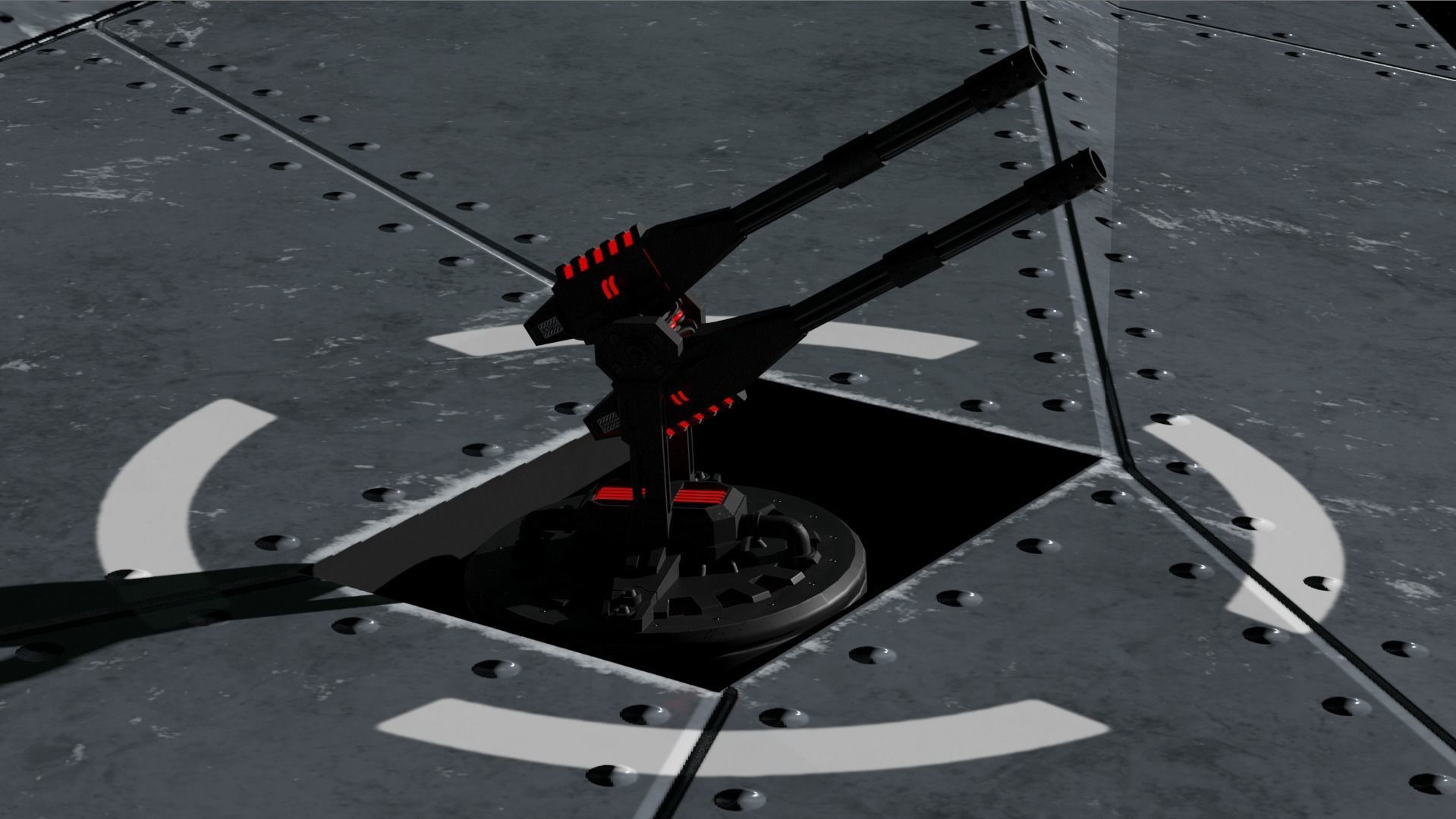 Heron-class Heavy Interceptor Frigate 3D model_8