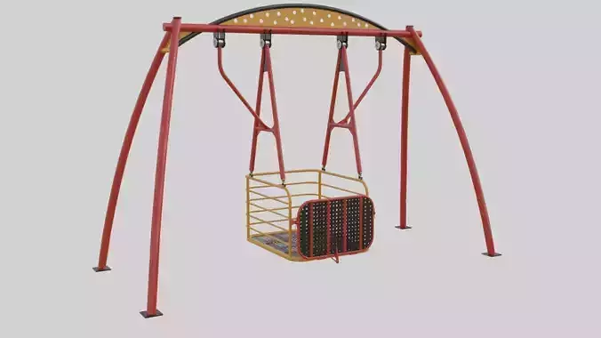 Playground Handicapped Chair Swing - 01