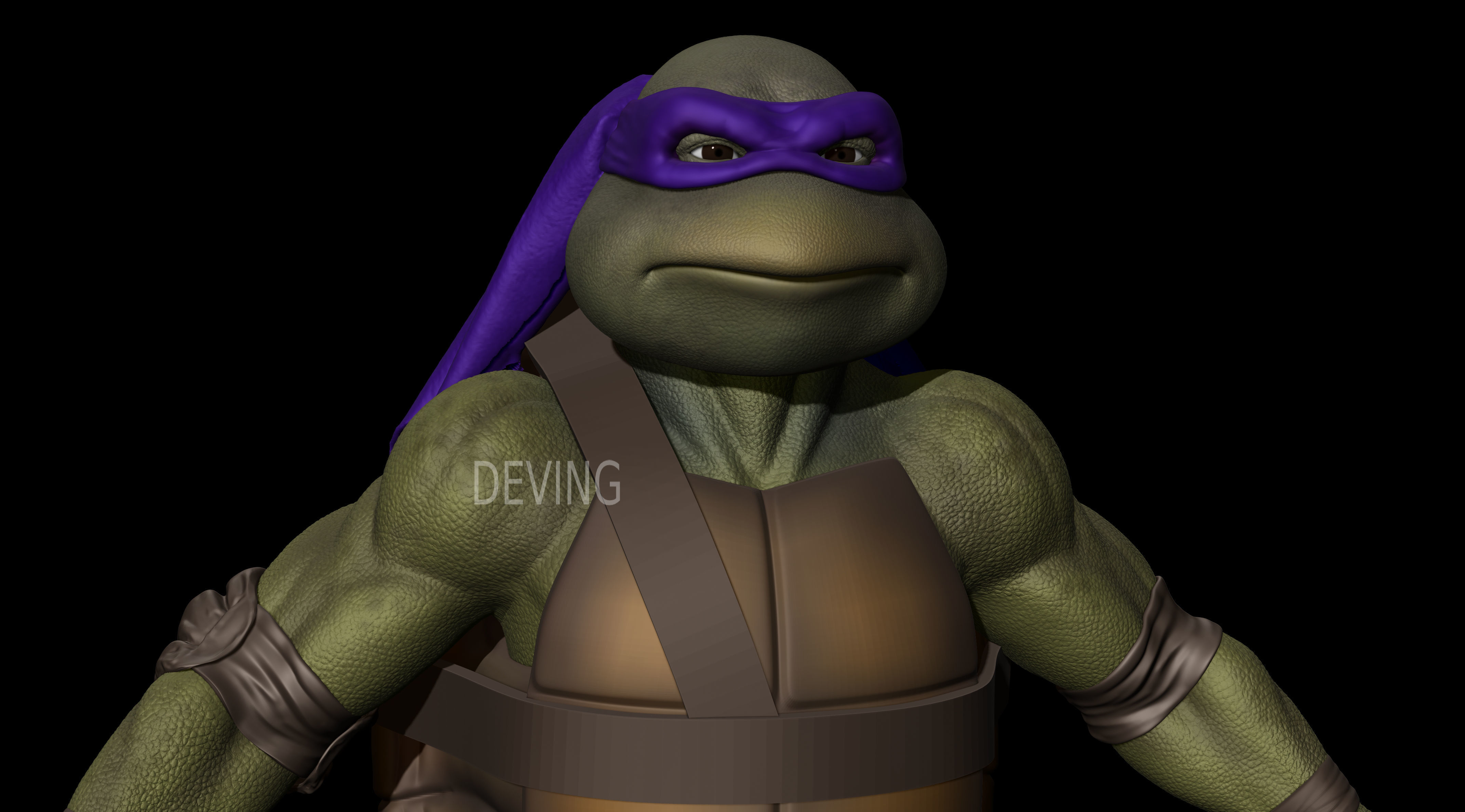TMNT NINJA TURLES SUIT MODELS FOR COSPLAY 3D print model_4