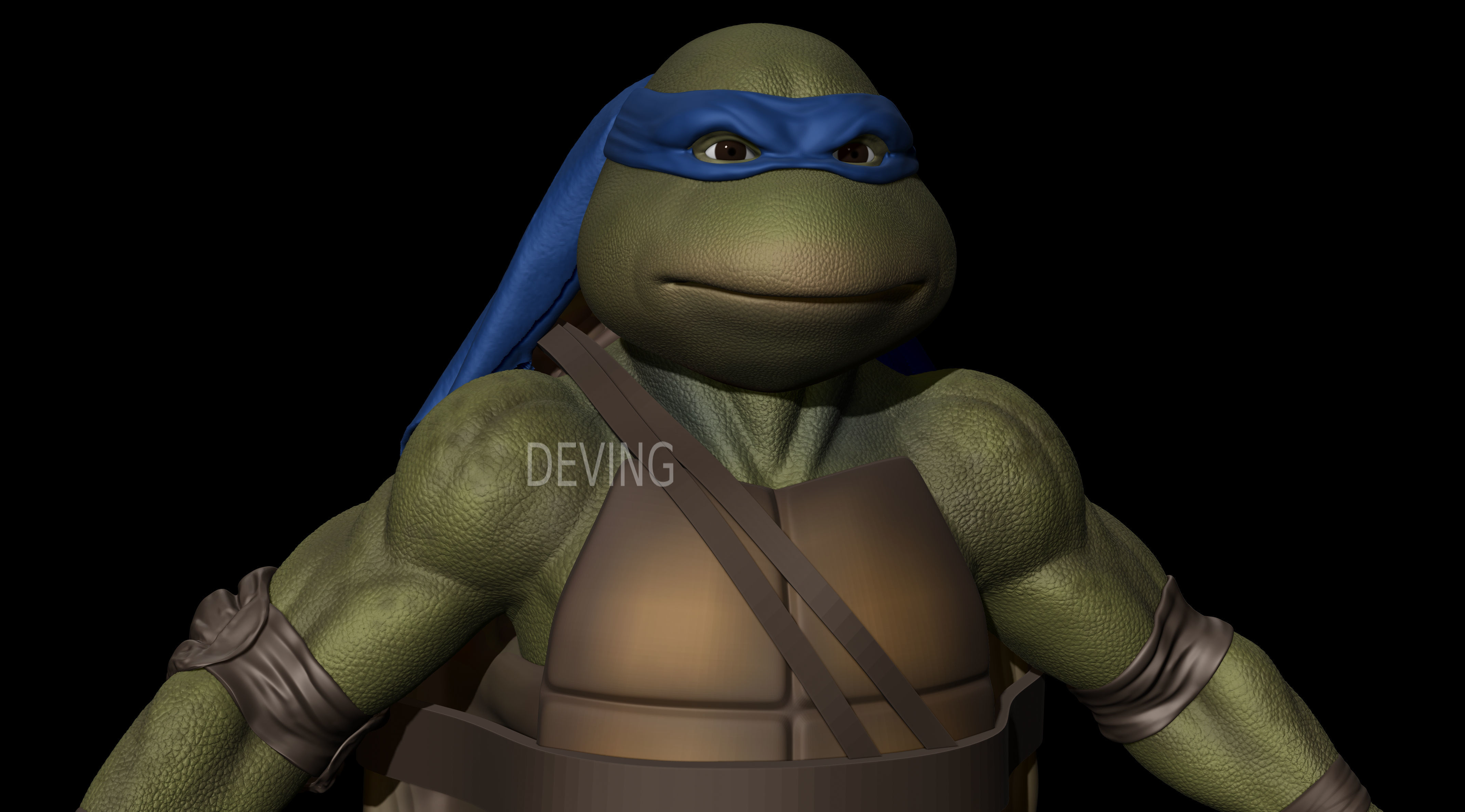 TMNT NINJA TURLES SUIT MODELS FOR COSPLAY 3D print model_3