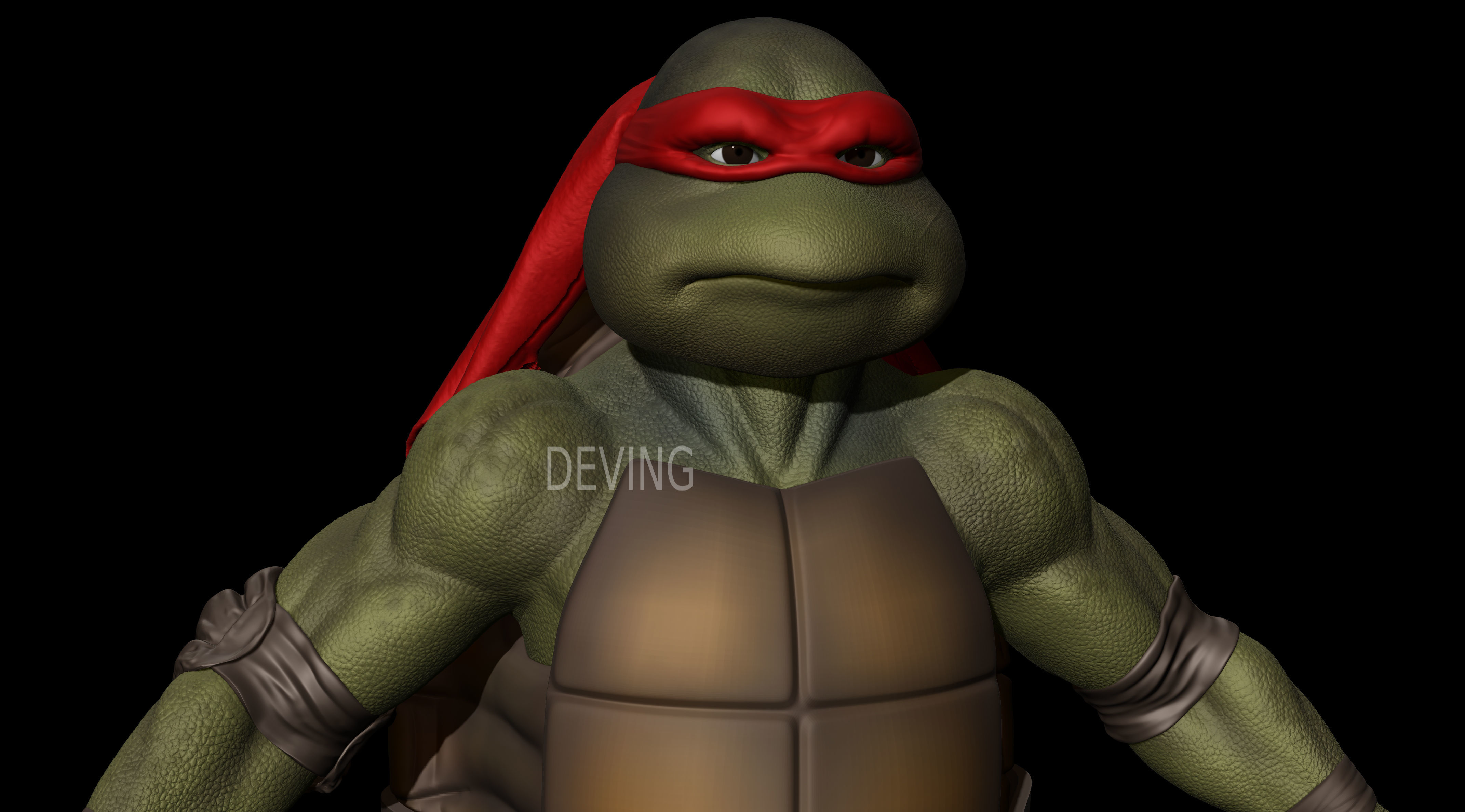 TMNT NINJA TURLES SUIT MODELS FOR COSPLAY 3D print model_2