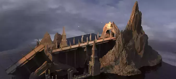 Mongal Castle mountain bridge 4 