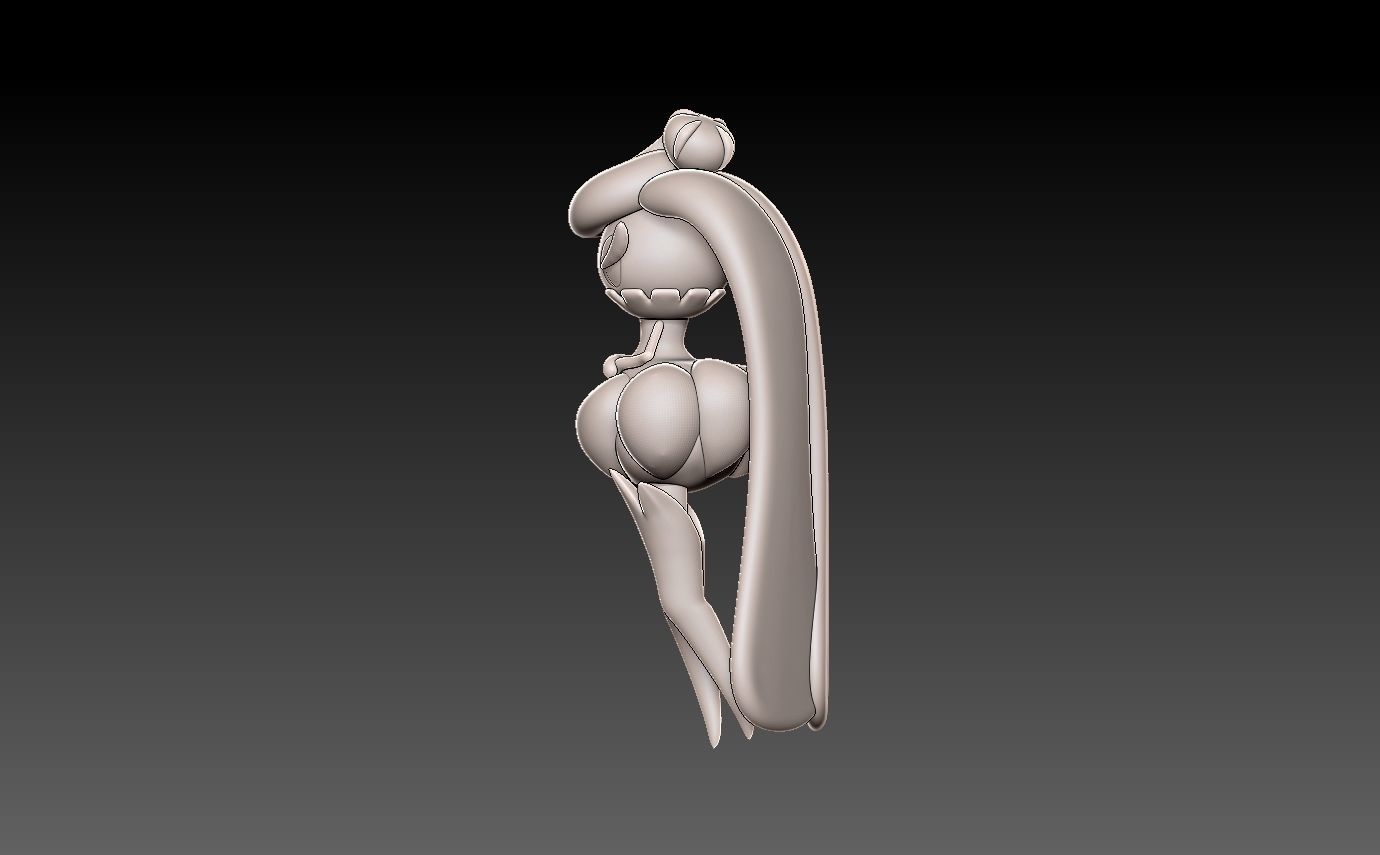 Pokemon tsareena 3D print model_6