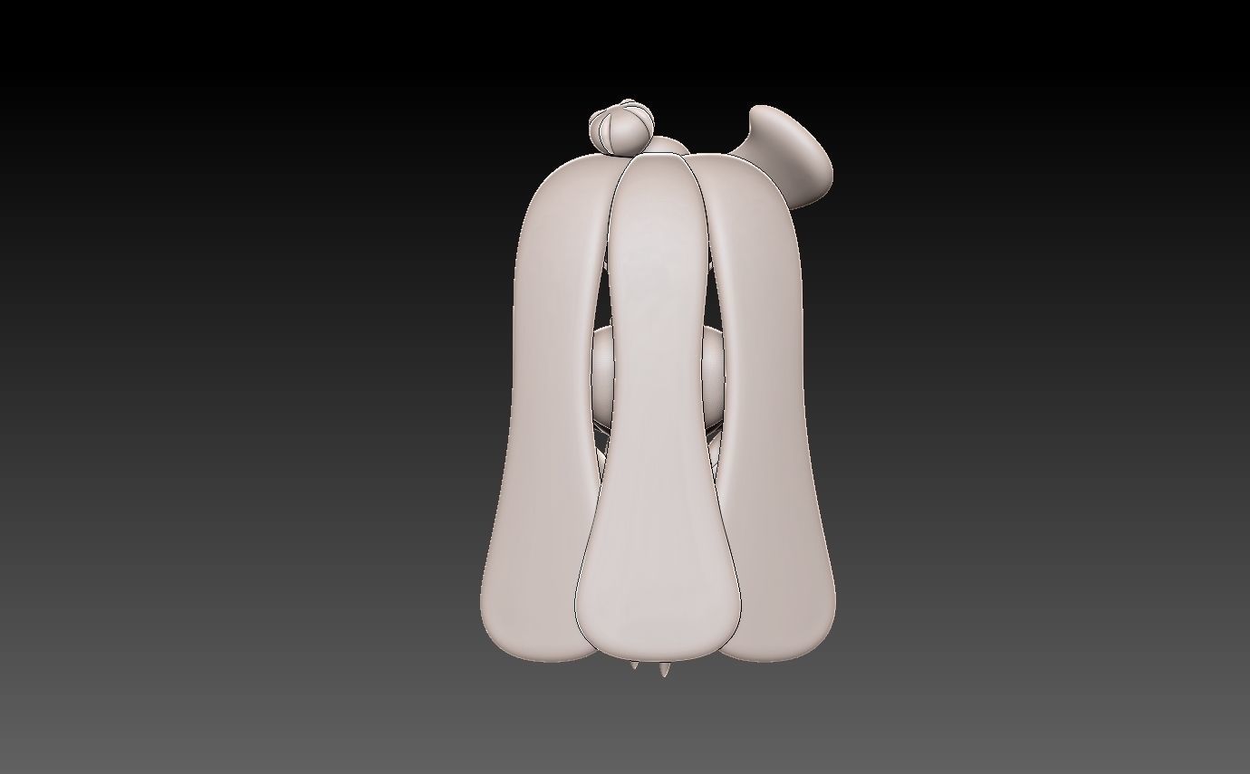 Pokemon tsareena 3D print model_8