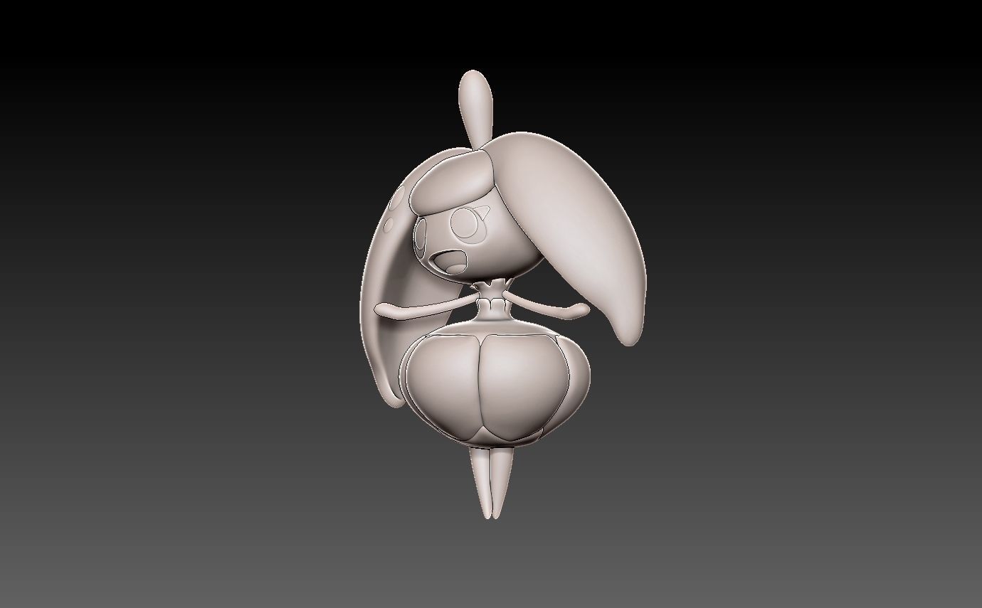 Pokemon bounsweet evolution pack 3D print model_14