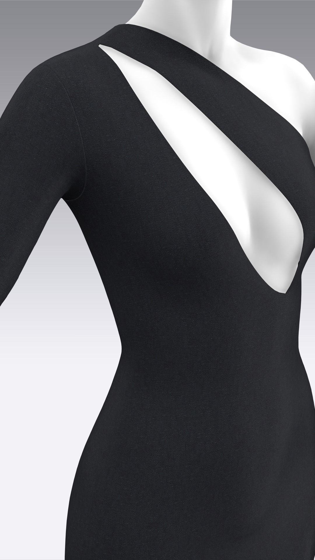 Dress Outfits MD CLO 3D ZPRJ ZPAC project files 3D model_41