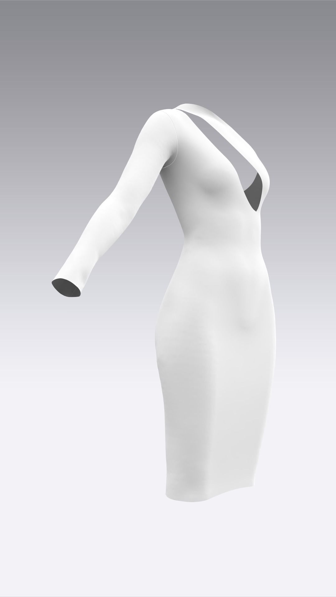 Dress Outfits MD CLO 3D ZPRJ ZPAC project files 3D model_13