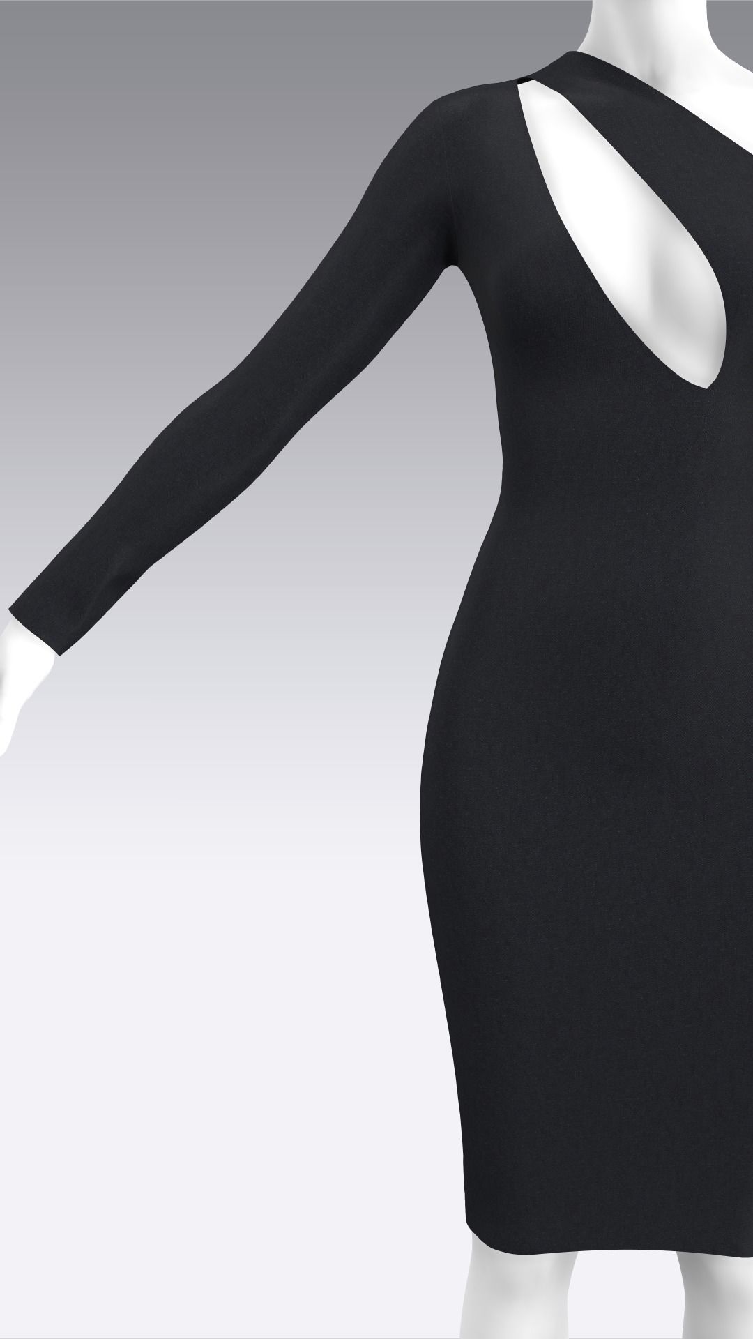 Dress Outfits MD CLO 3D ZPRJ ZPAC project files 3D model_37