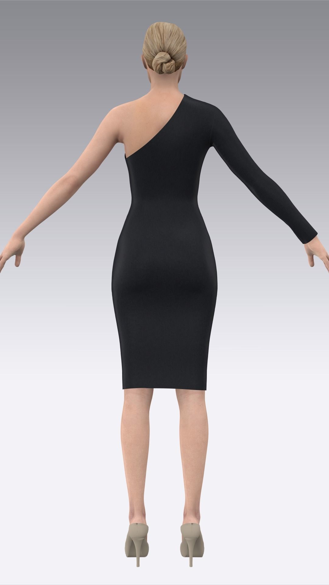 Dress Outfits MD CLO 3D ZPRJ ZPAC project files 3D model_30