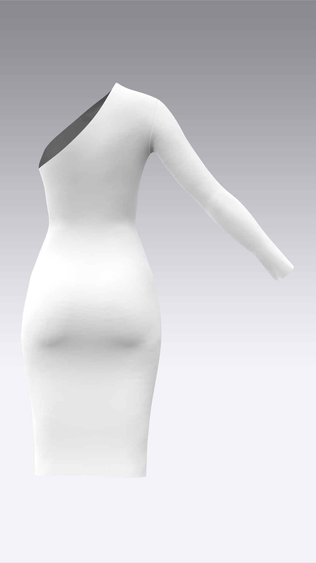 Dress Outfits MD CLO 3D ZPRJ ZPAC project files 3D model_8