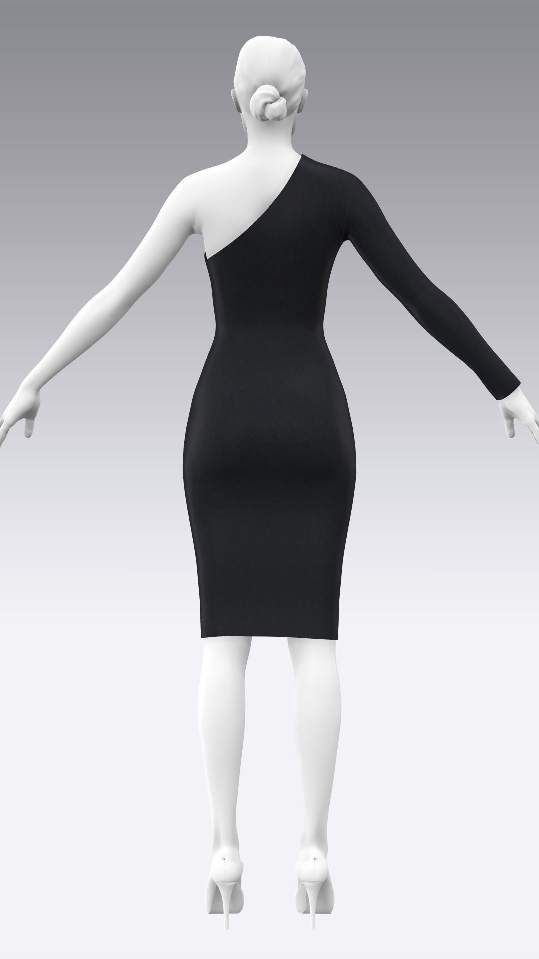 Dress Outfits MD CLO 3D ZPRJ ZPAC project files 3D model_35