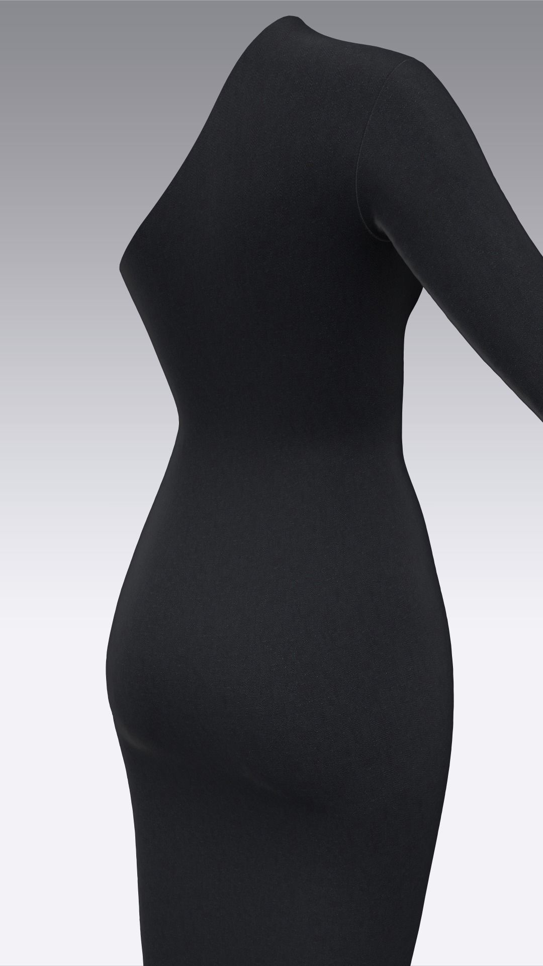 Dress Outfits MD CLO 3D ZPRJ ZPAC project files 3D model_38