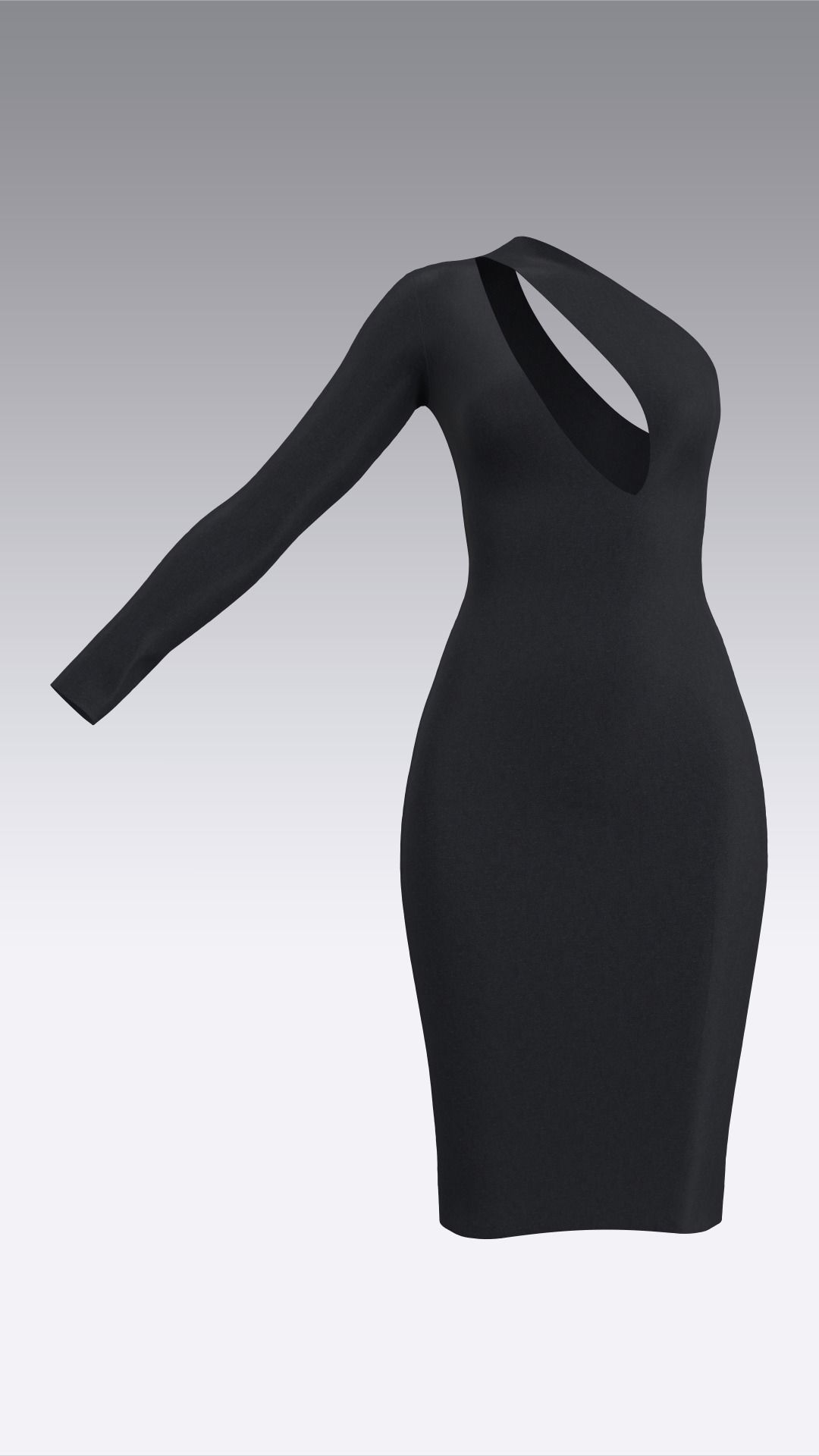 Dress Outfits MD CLO 3D ZPRJ ZPAC project files 3D model_27