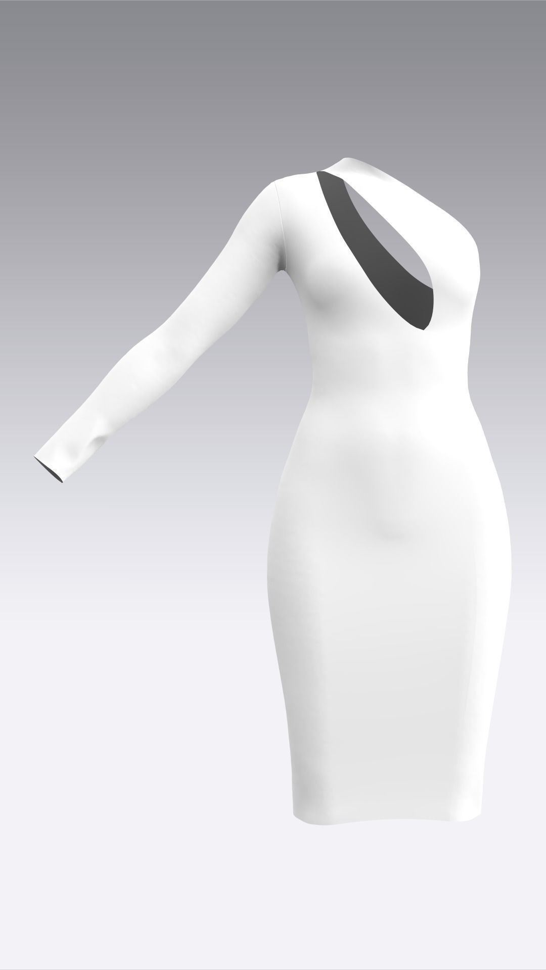 Dress Outfits MD CLO 3D ZPRJ ZPAC project files 3D model_18
