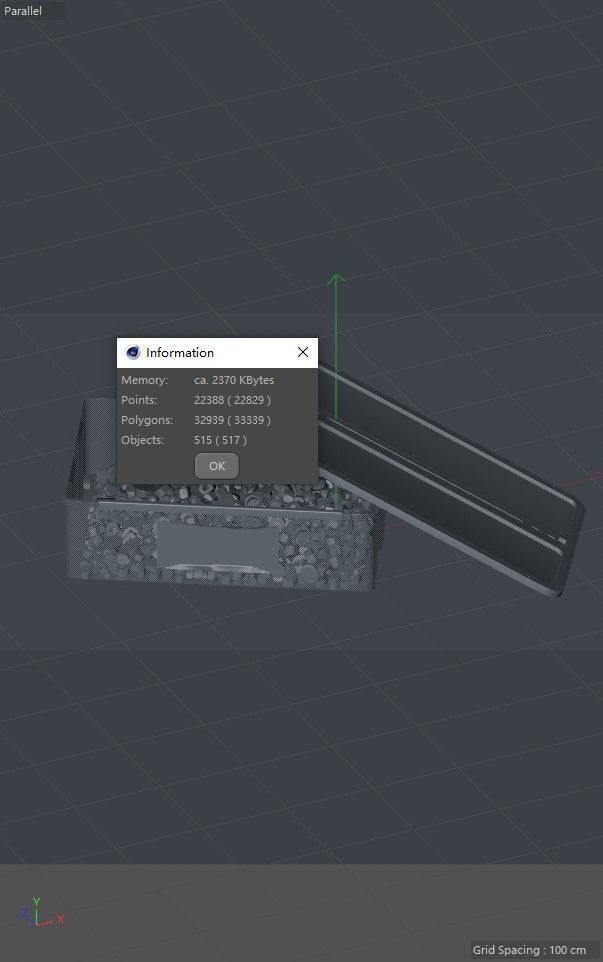 Screws Screw caps Screw box Toolbox Hardware tools 3D model_2