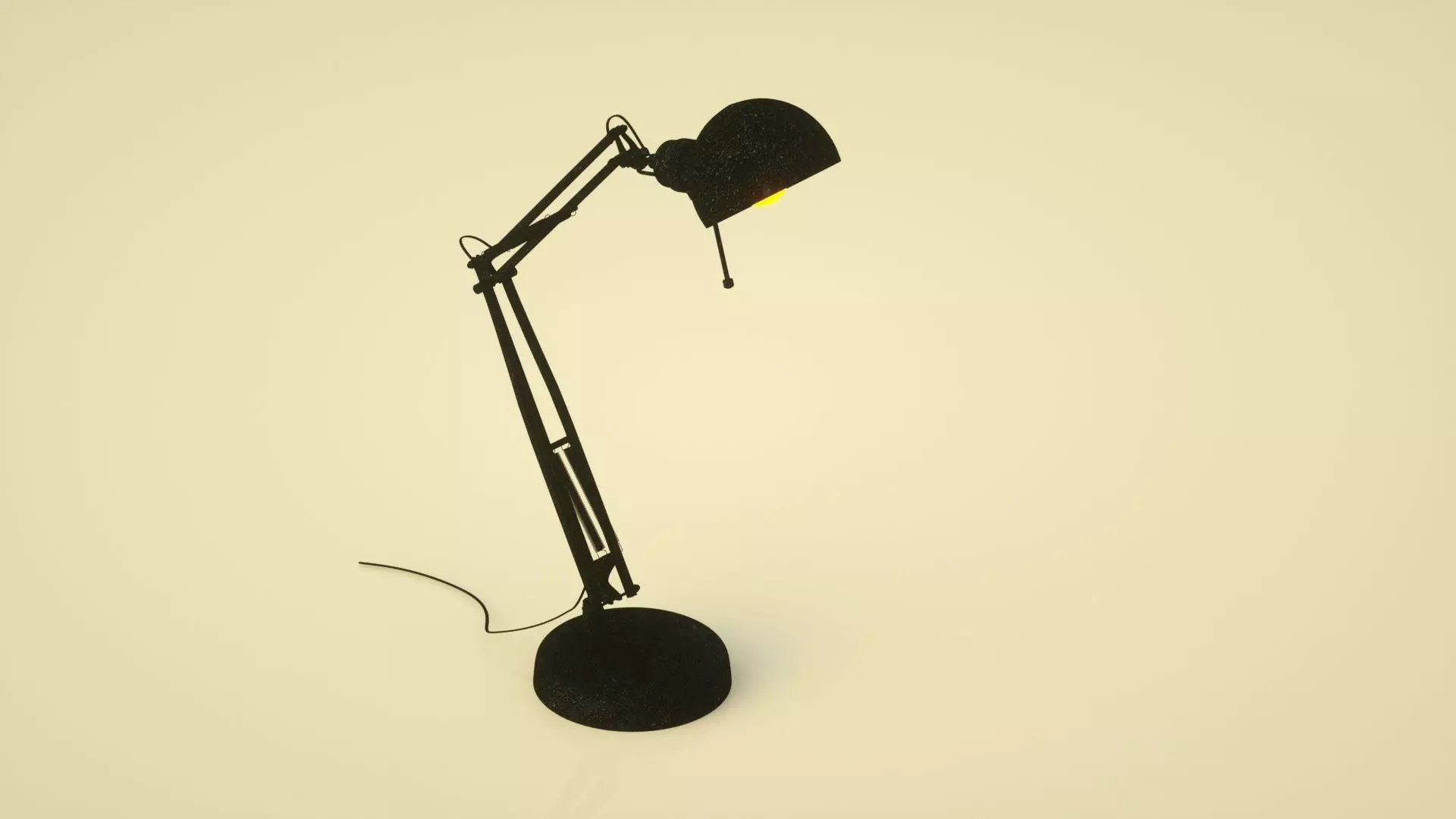desk lamp 3D model_0