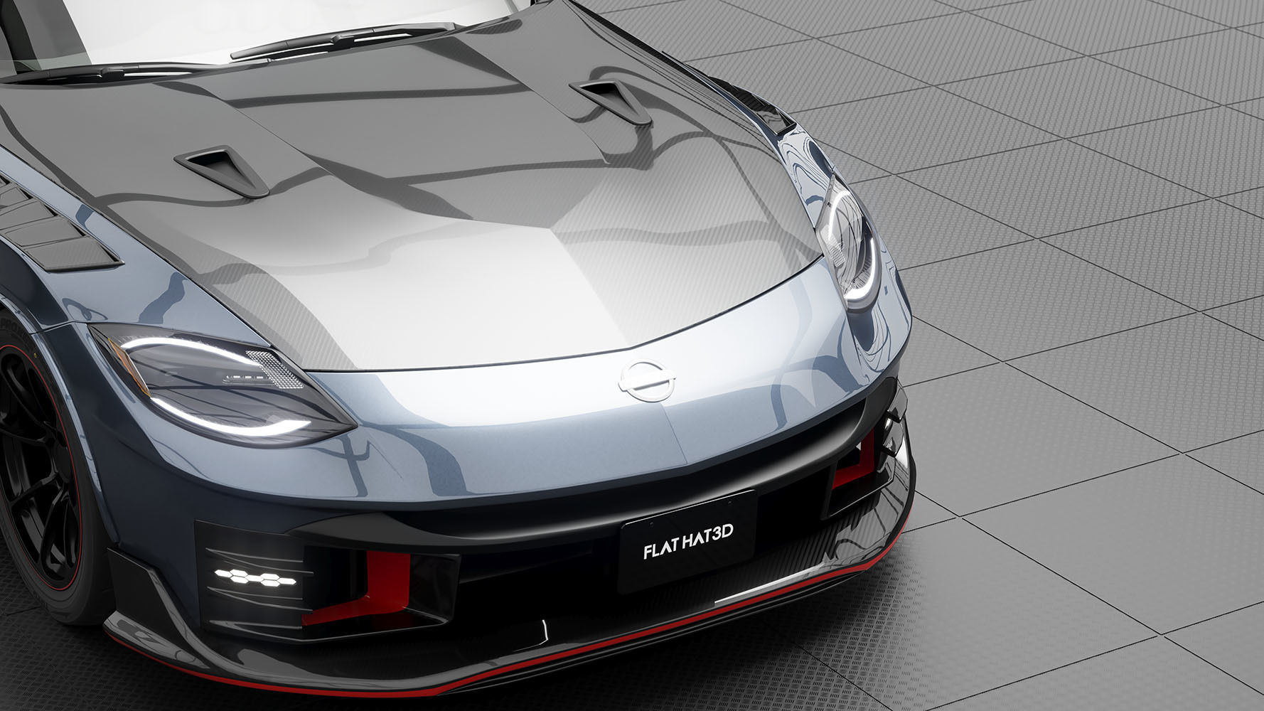 Nismo Concept Z 2023 Low-poly 3D model_53