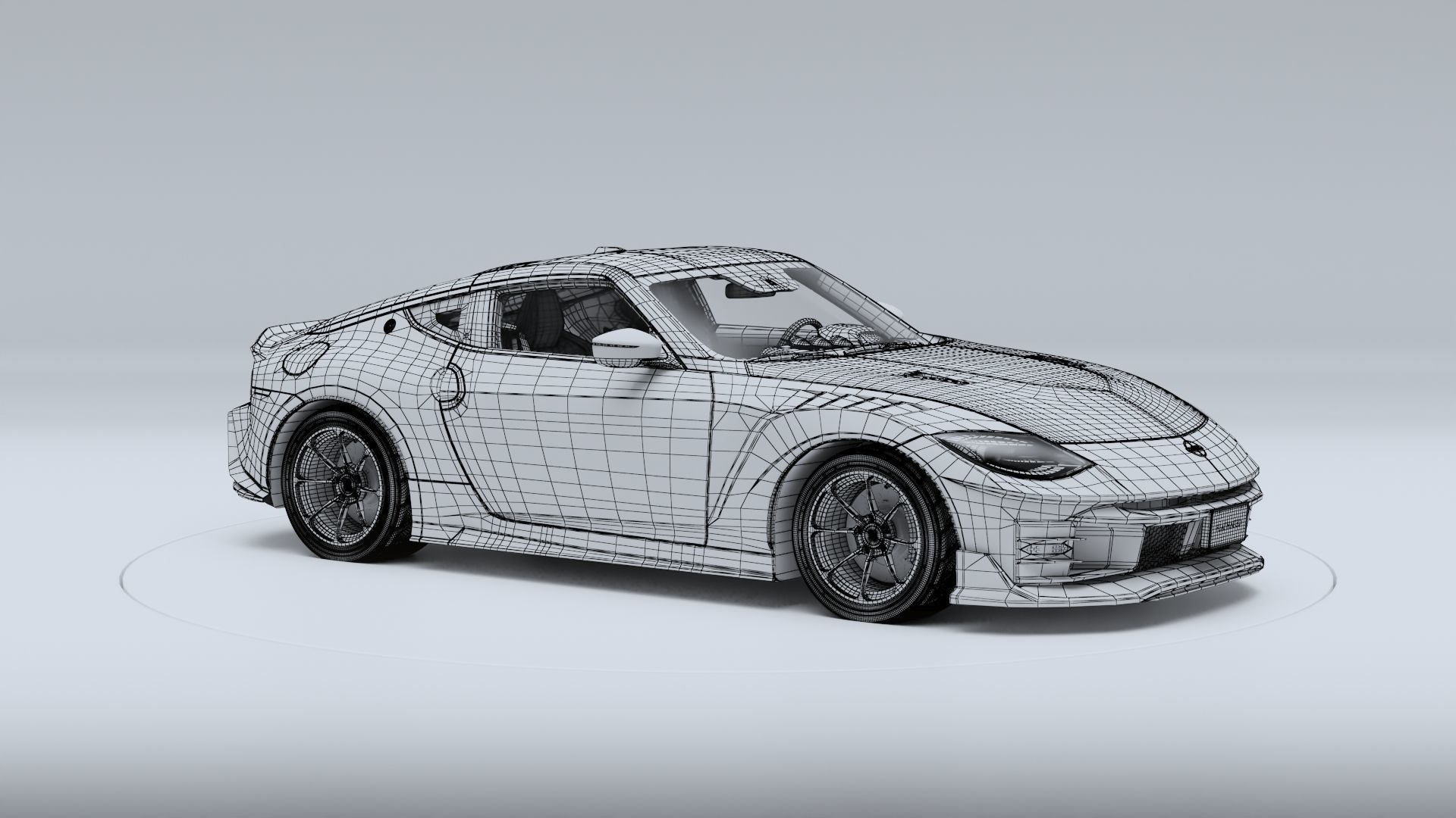 Nismo Concept Z 2023 Low-poly 3D model_35