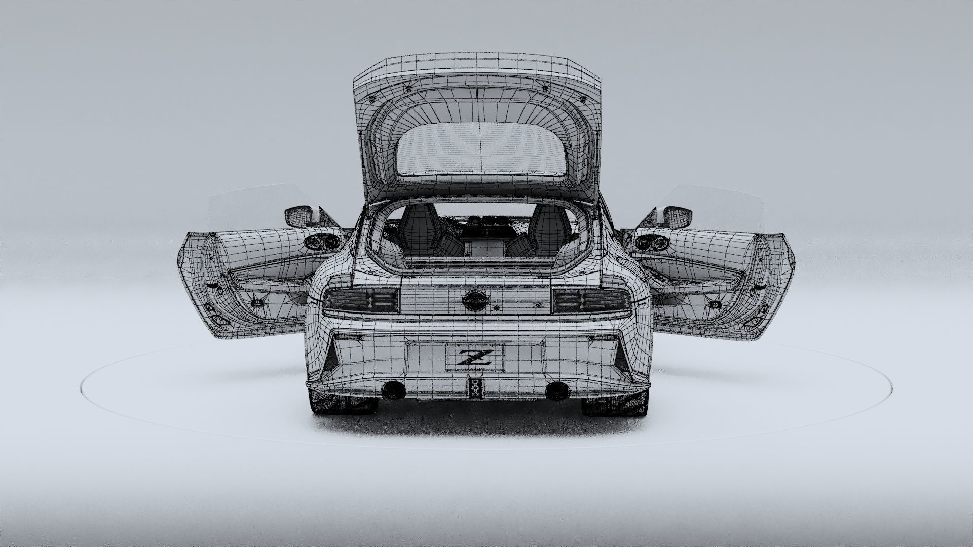 Nismo Concept Z 2023 Low-poly 3D model_40