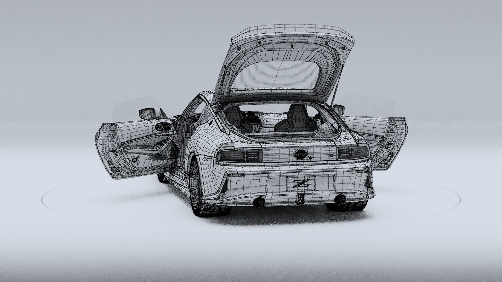 Nismo Concept Z 2023 Low-poly 3D model_41