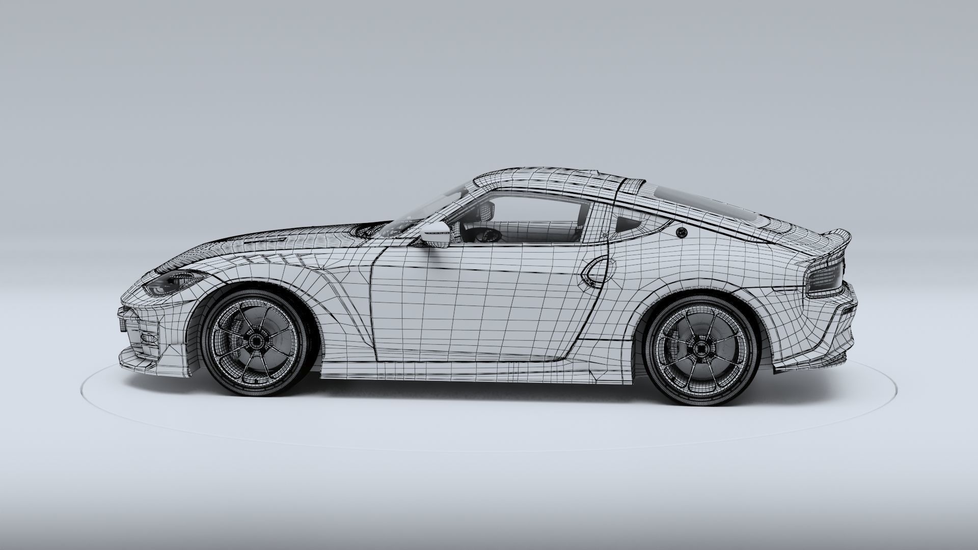 Nismo Concept Z 2023 Low-poly 3D model_49