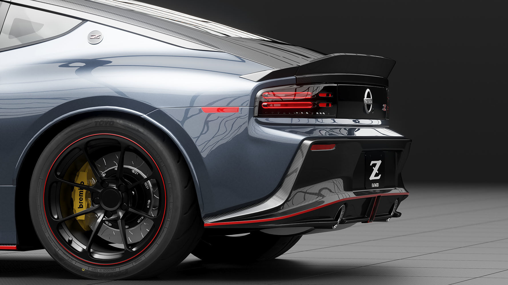Nismo Concept Z 2023 Low-poly 3D model_29
