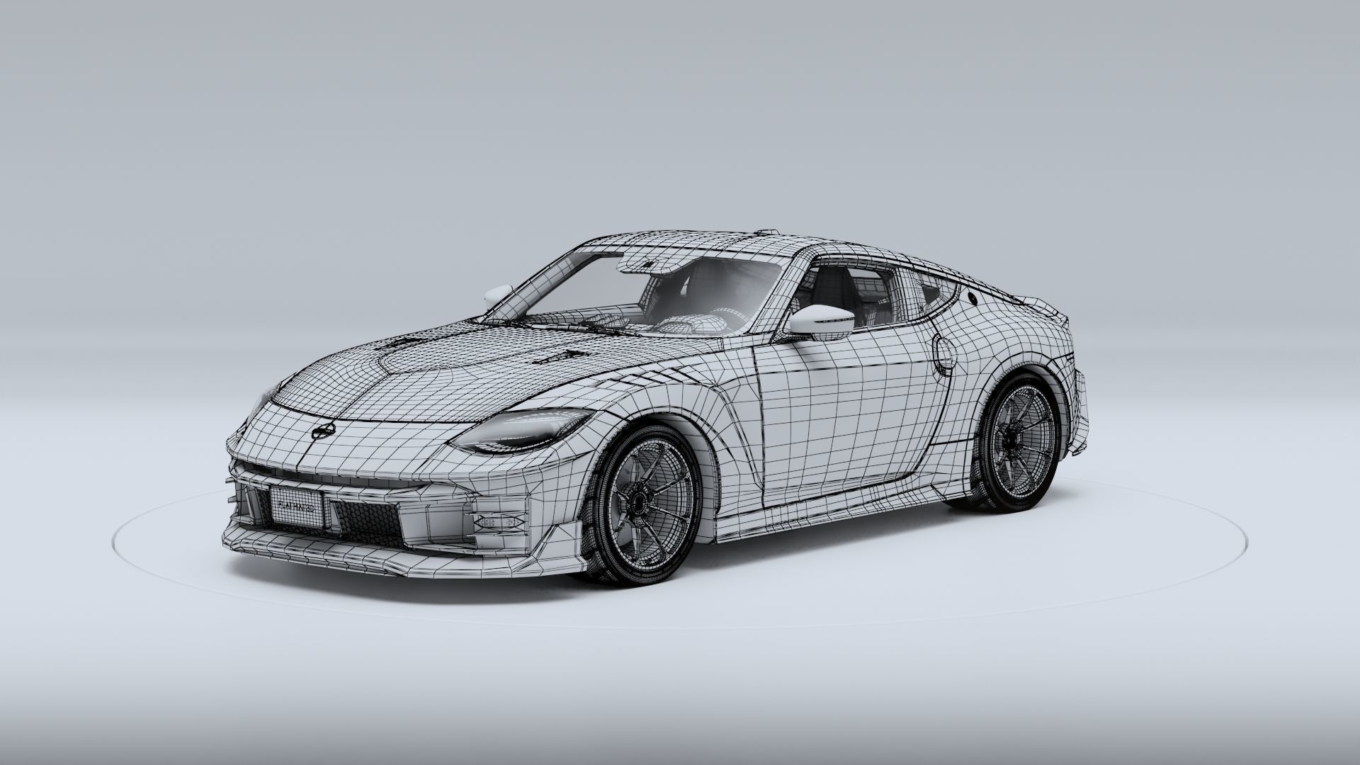 Nismo Concept Z 2023 Low-poly 3D model_30