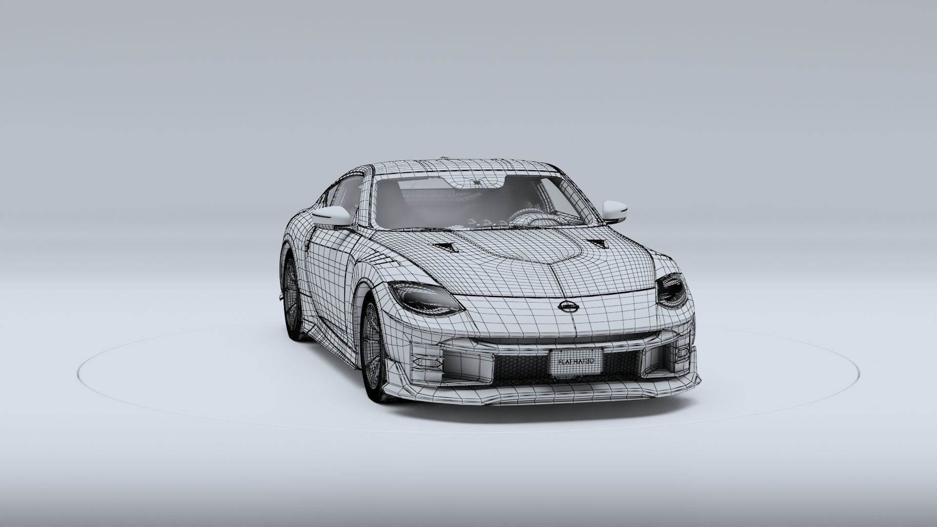 Nismo Concept Z 2023 Low-poly 3D model_33