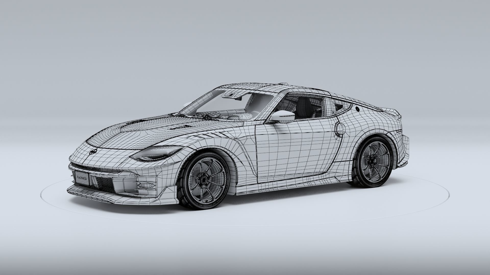 Nismo Concept Z 2023 Low-poly 3D model_50