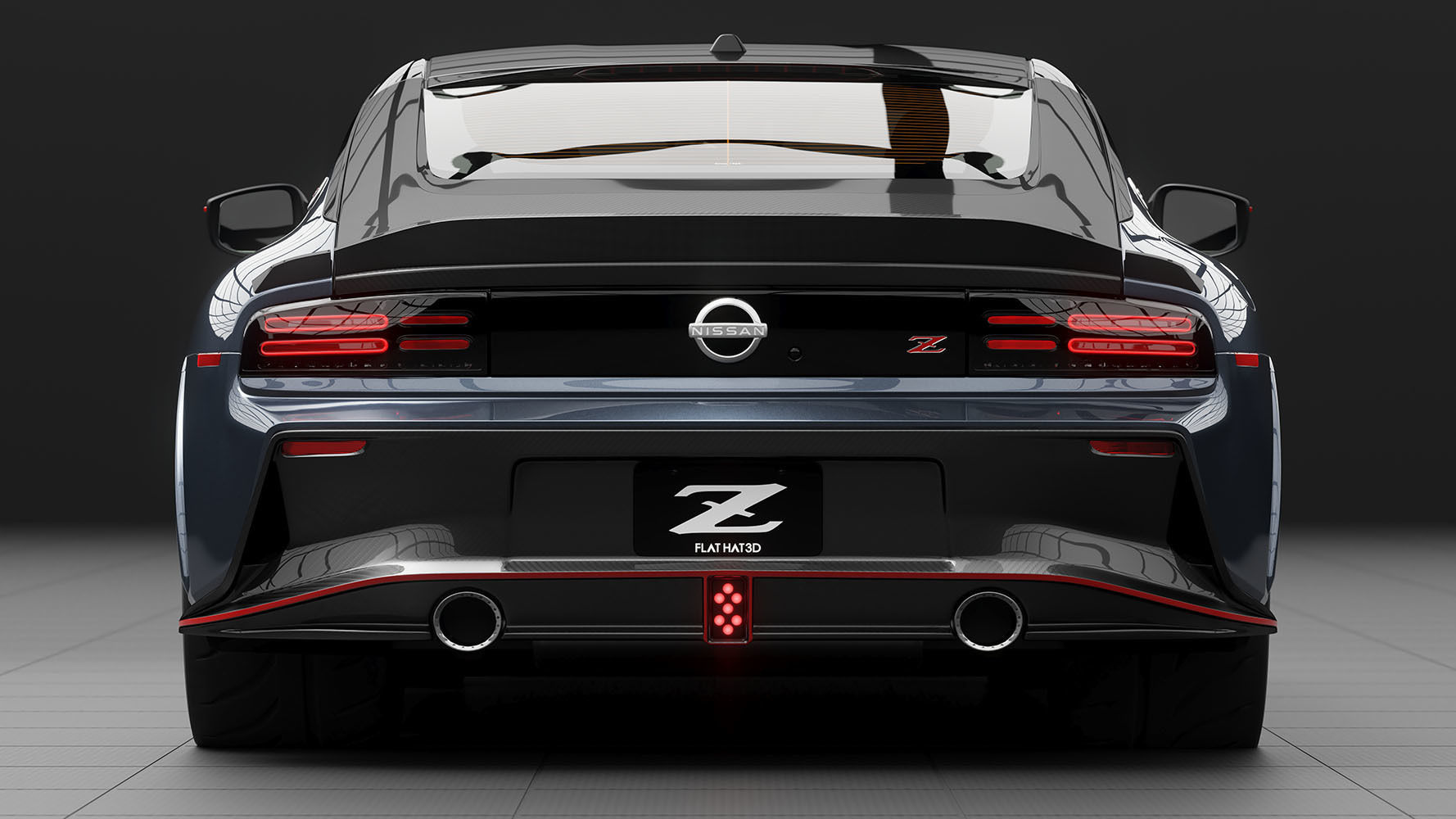 Nismo Concept Z 2023 Low-poly 3D model_27
