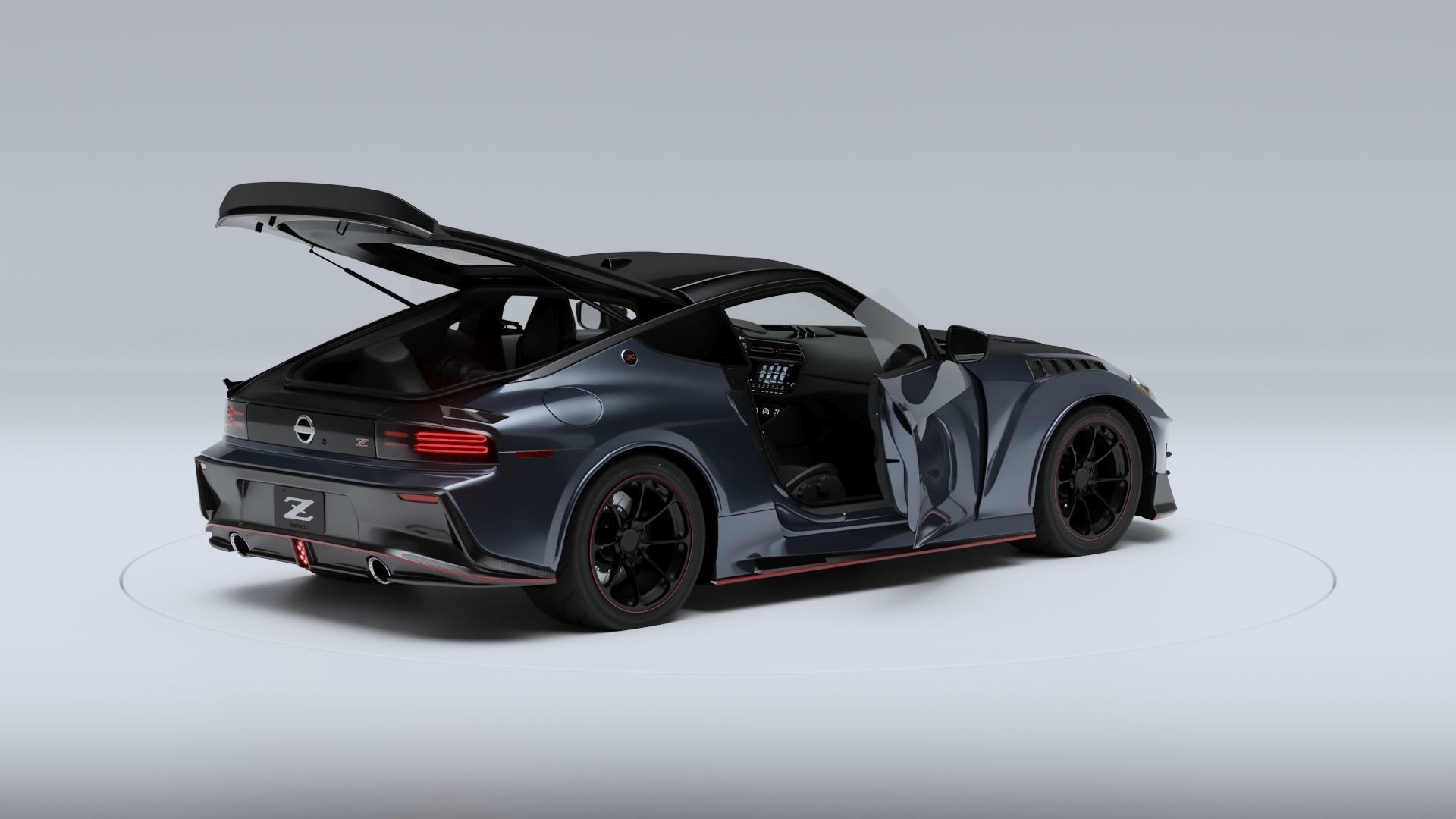 Nismo Concept Z 2023 Low-poly 3D model_11