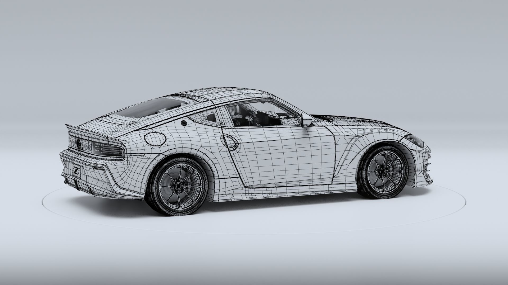 Nismo Concept Z 2023 Low-poly 3D model_48