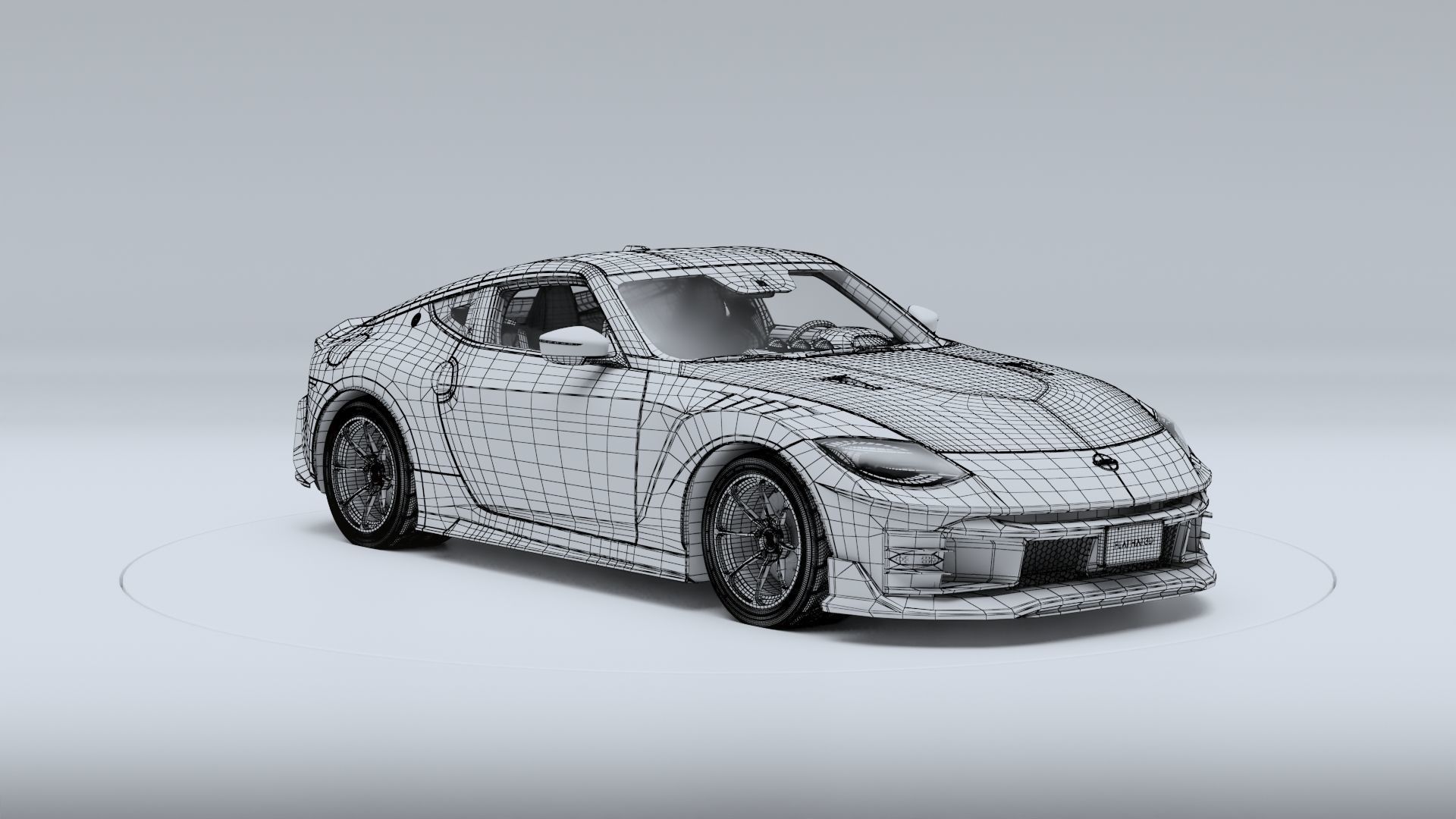 Nismo Concept Z 2023 Low-poly 3D model_34
