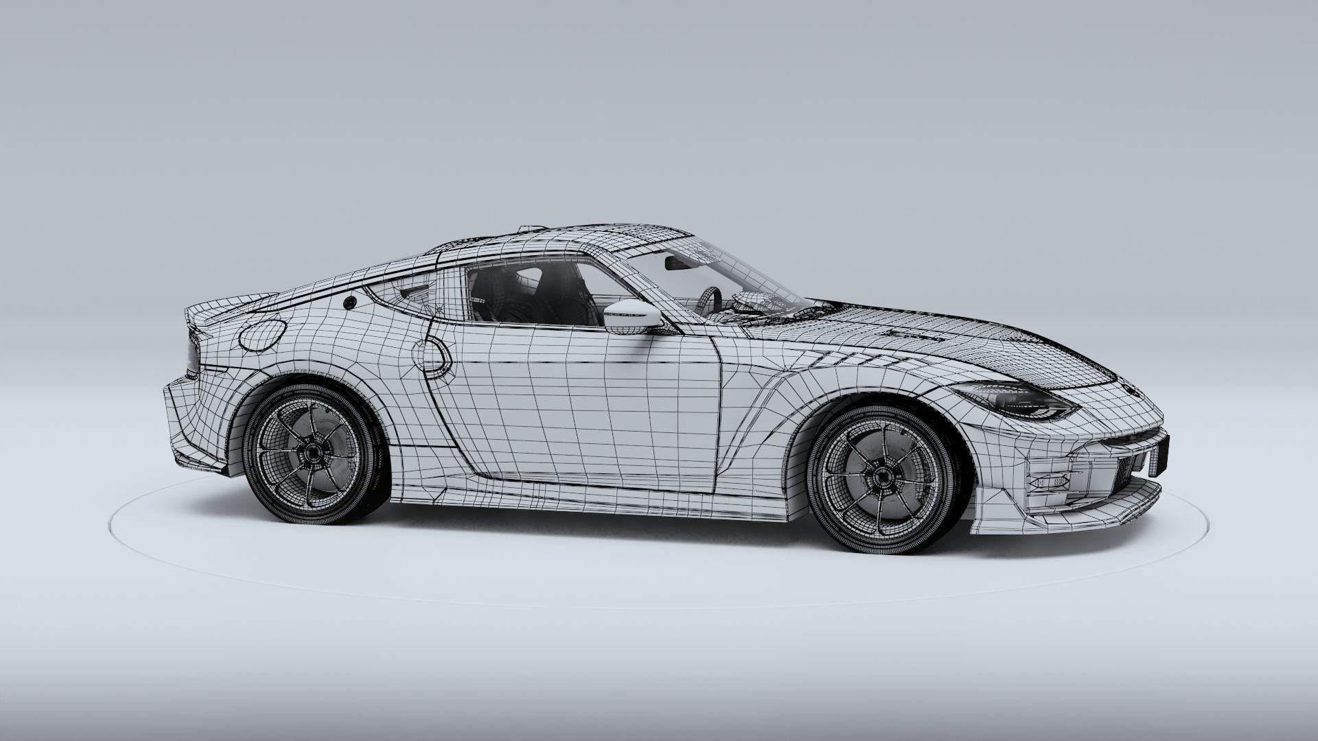 Nismo Concept Z 2023 Low-poly 3D model_47
