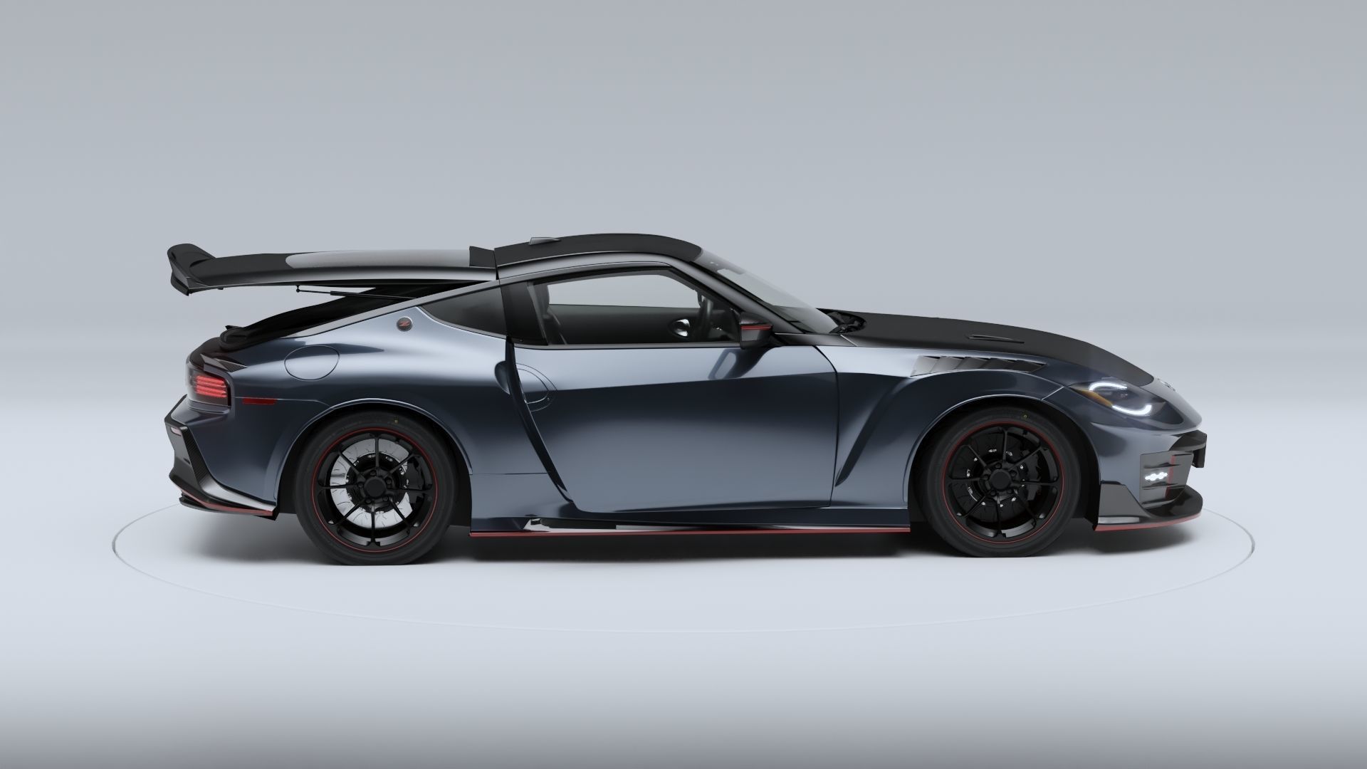 Nismo Concept Z 2023 Low-poly 3D model_9