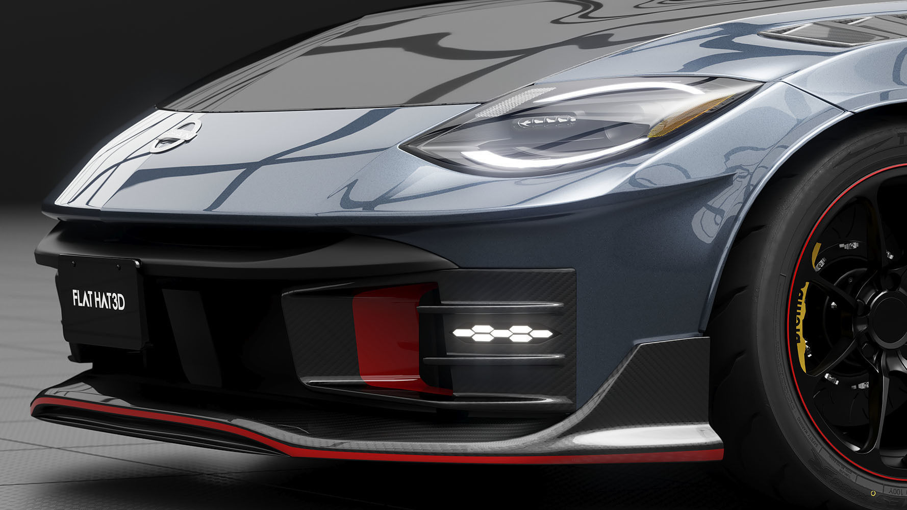 Nismo Concept Z 2023 Low-poly 3D model_23