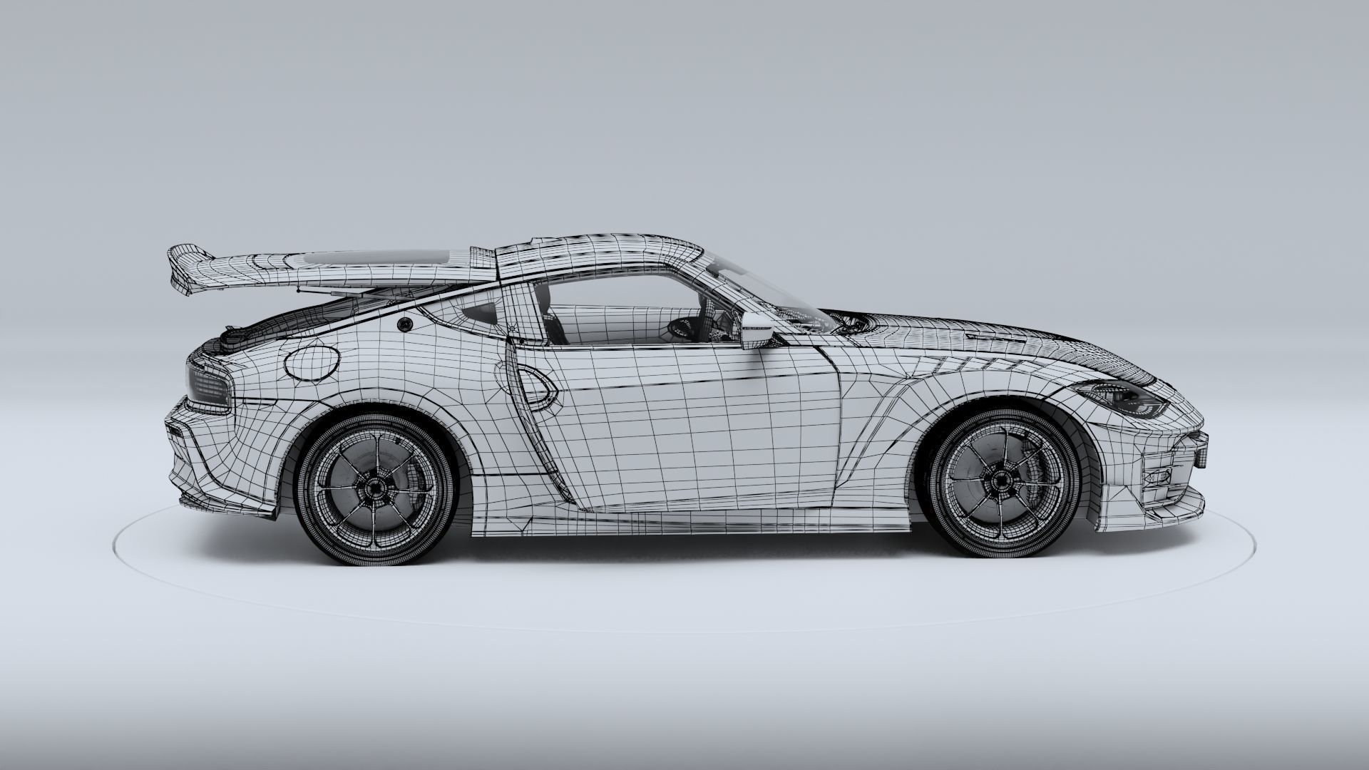 Nismo Concept Z 2023 Low-poly 3D model_37