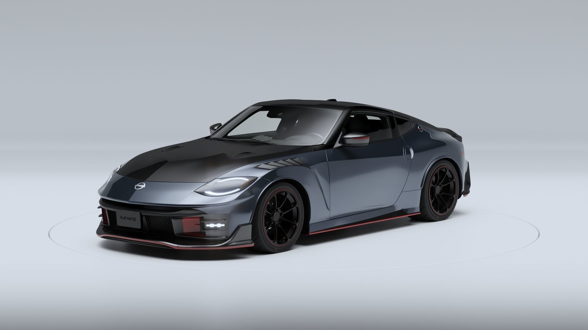 Nismo Concept Z 2023 Low-poly 3D model_2