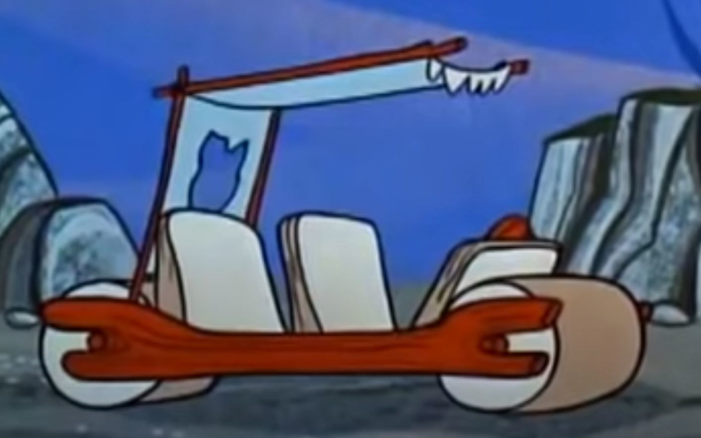 flintstones car 3D print model_3