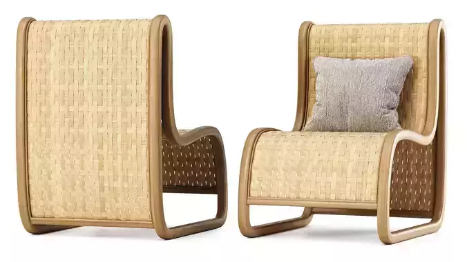Lucy Rattan chair 