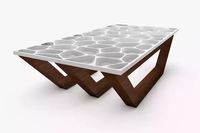 Voronoi Modern Table 3D model