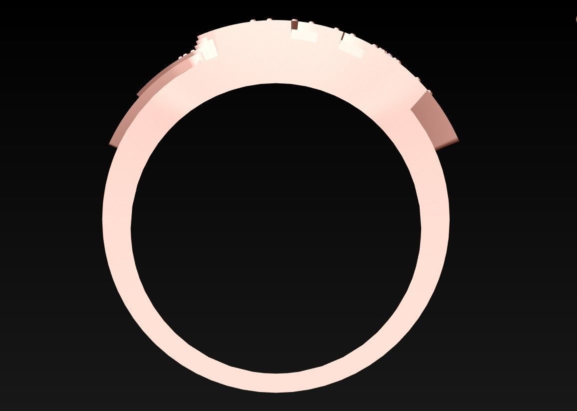 Cards Rings - N1037 3D print model_6