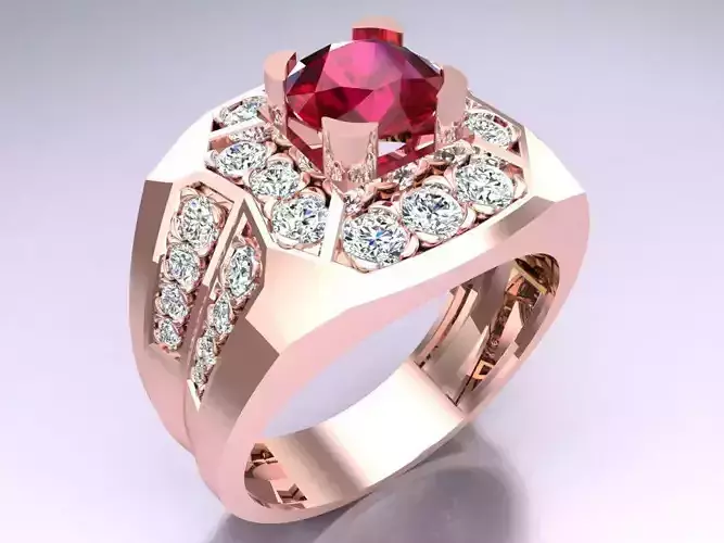 Diamond Rings - Mens Ring - N2146