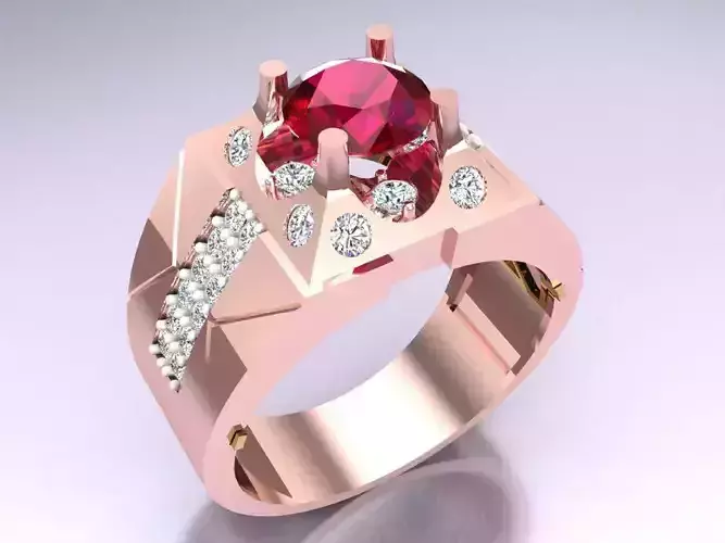 Diamond Rings - Mens Ring - N1020