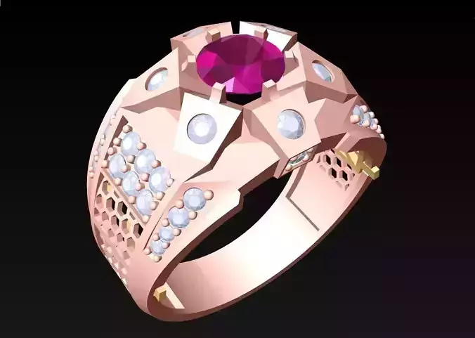 Diamond Rings - Mens Ring - N2258