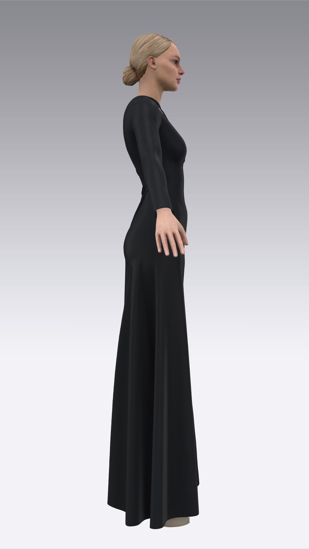 Dress Outfits MD CLO 3D ZPRJ ZPAC project files 3D model_22